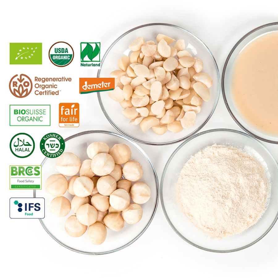 Macadamia Nüsse als Zutat