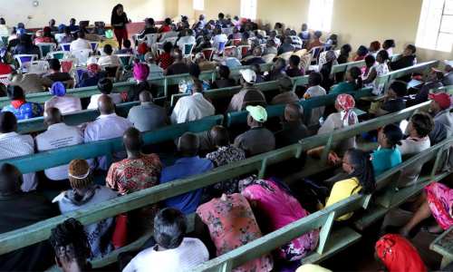 Small scale farmers training